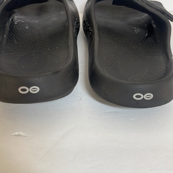 OOFOS Men’s OOahh Sport Flex Slide Sandals Black 13 main image 7